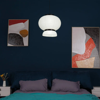 Illyra Paper Japandi Hanging Lamp