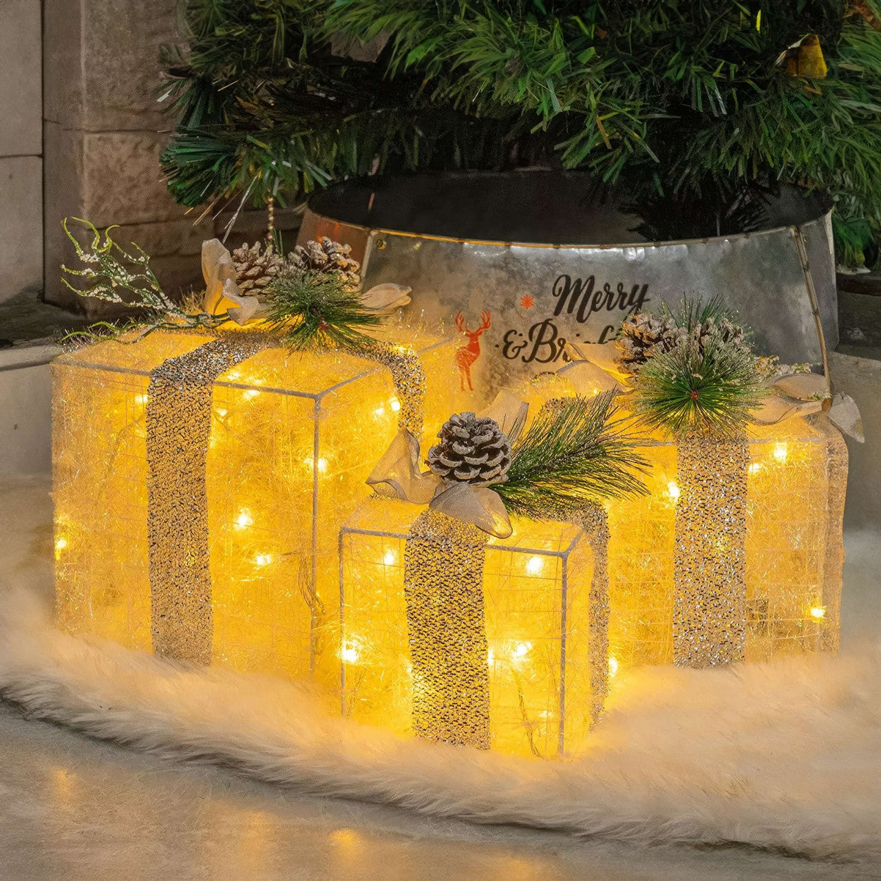 Twinkling Tree Gift Box Set by Casa Solaro™