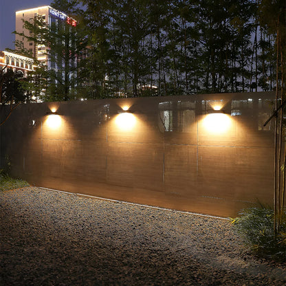 Solarae Modern Outdoor Wall Lamp with Sensor