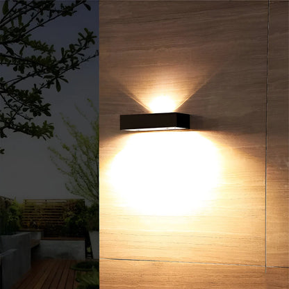 Solarae Modern Outdoor Wall Lamp with Sensor
