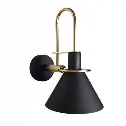 Zoralia Postmodern LED Wall Lamp with Trumpet-Shaped Design