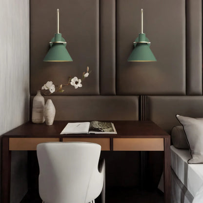 Zoralia Postmodern LED Wall Lamp with Trumpet-Shaped Design
