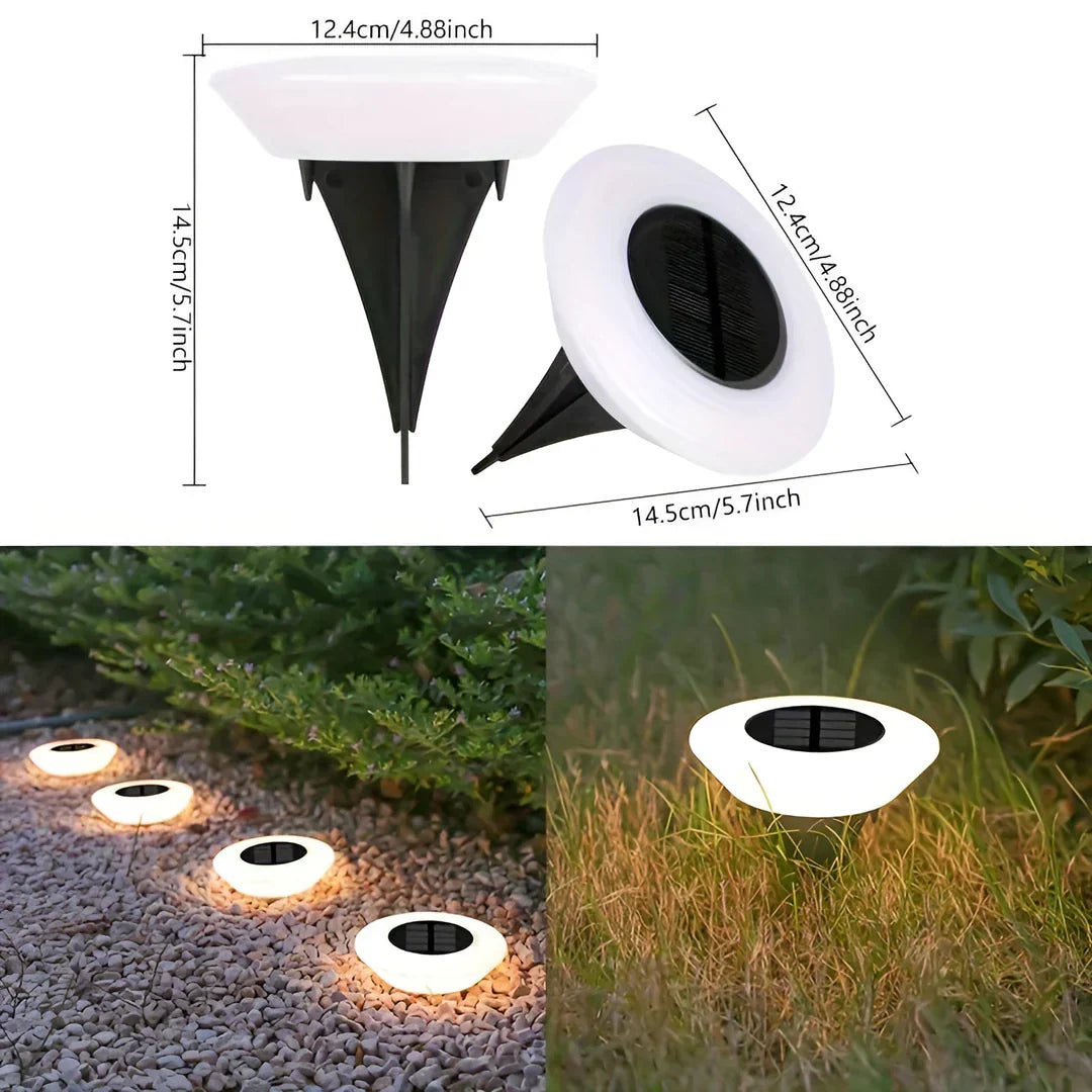 Casa Solaro™ Rust-Proof Solar Ground Light (Pack of 4)