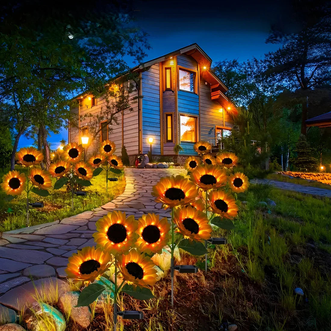 Florissa Realistic Sunflower Garden Light
