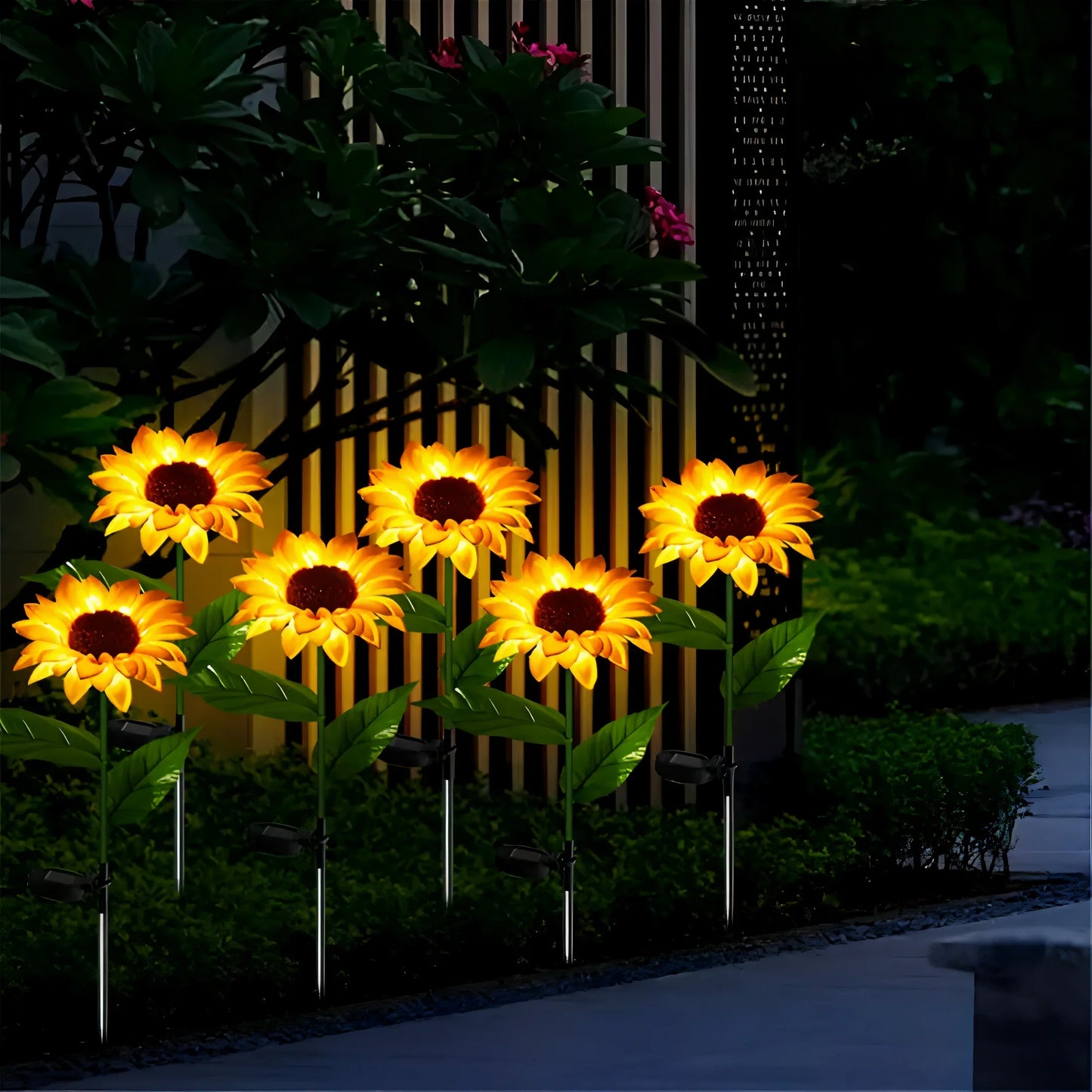 Florissa Realistic Sunflower Garden Light