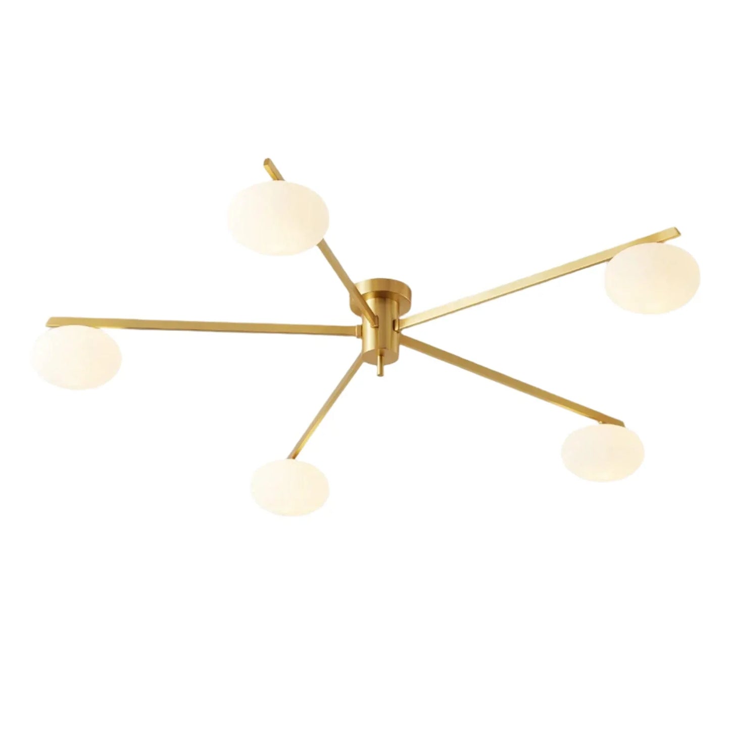 Drusilla Minimalist Scandinavian Glass Ceiling Lamp