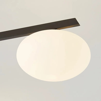 Drusilla Minimalist Scandinavian Glass Ceiling Lamp