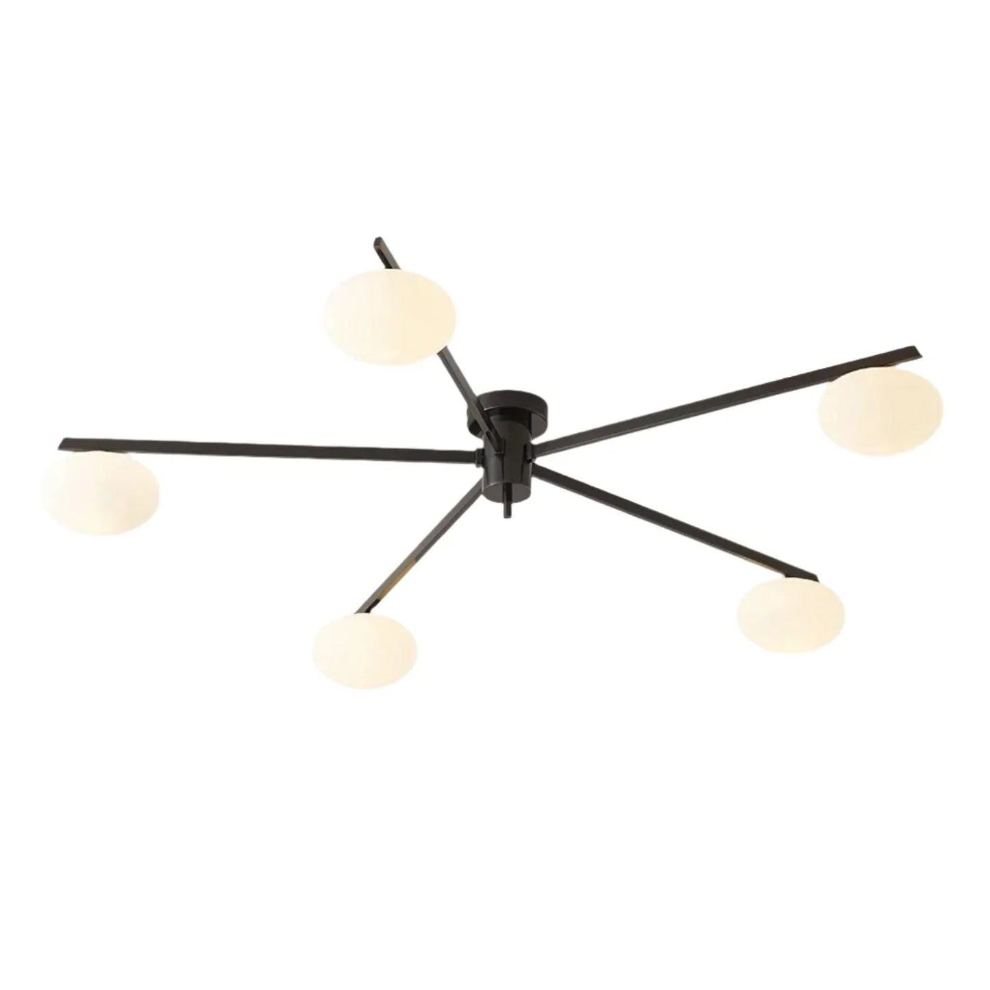 Drusilla Minimalist Scandinavian Glass Ceiling Lamp