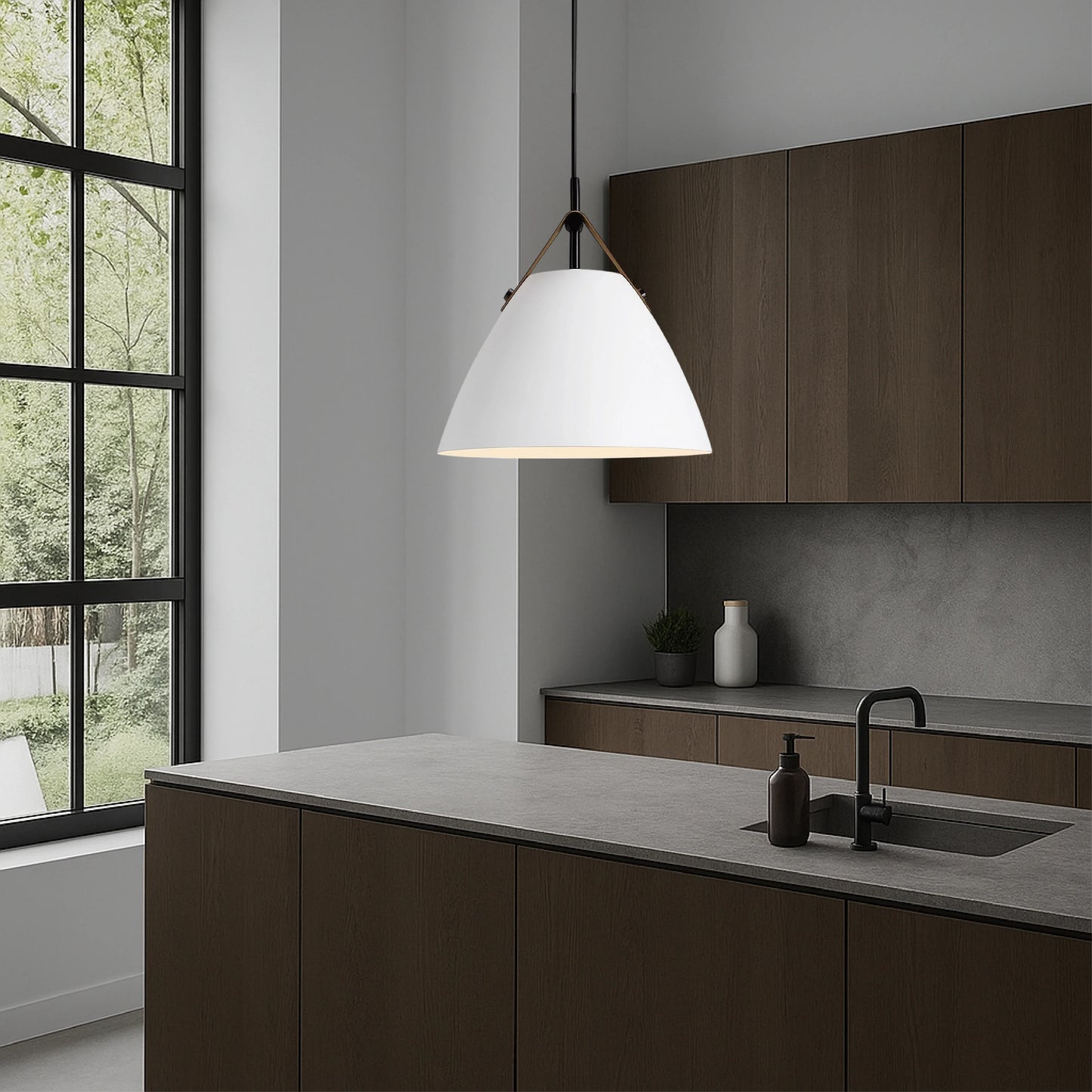 Orantha Scandinavian Pendant Lamp with Colorful Design