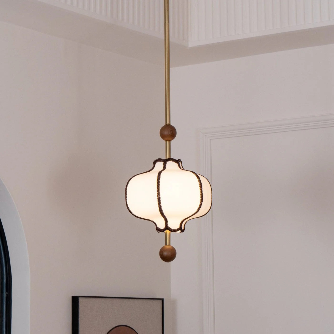 Lycia Scandinavian Fabric Pendant Lamp