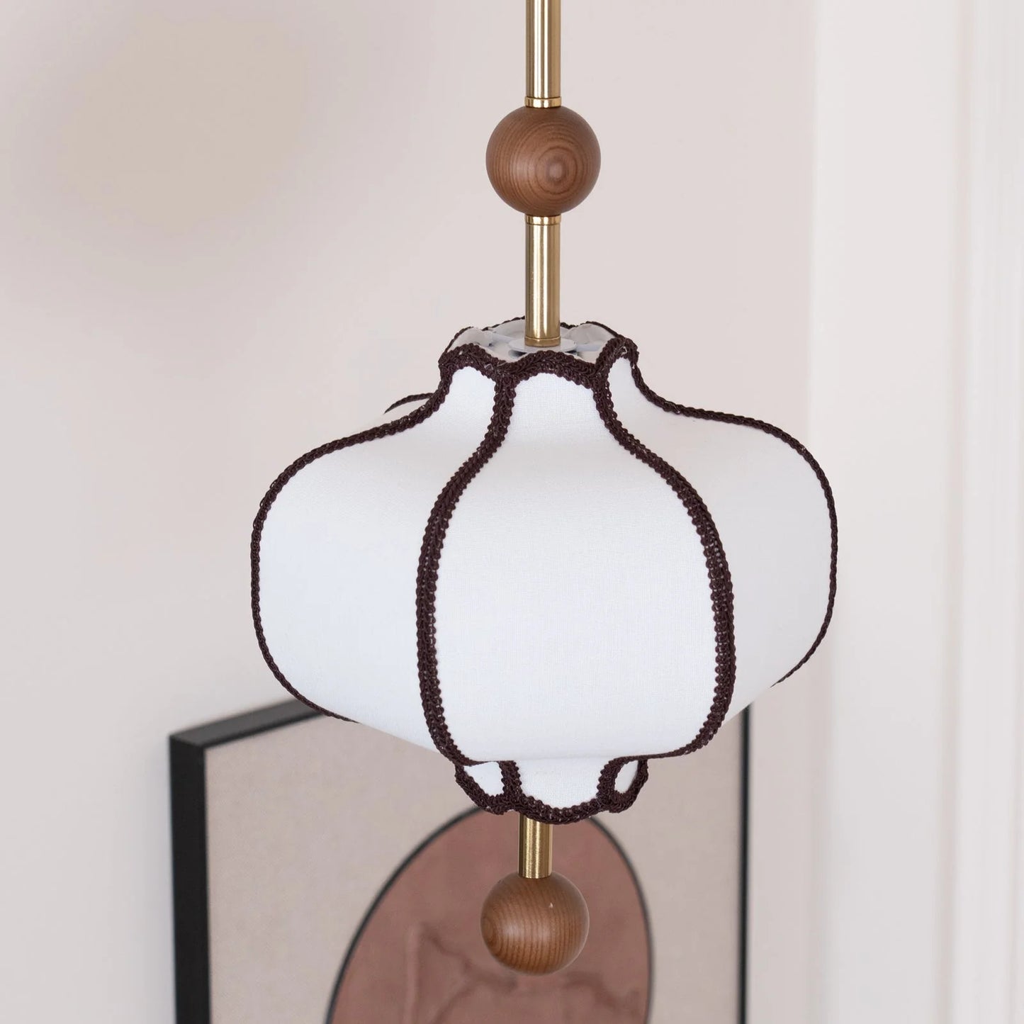 Lycia Scandinavian Fabric Pendant Lamp