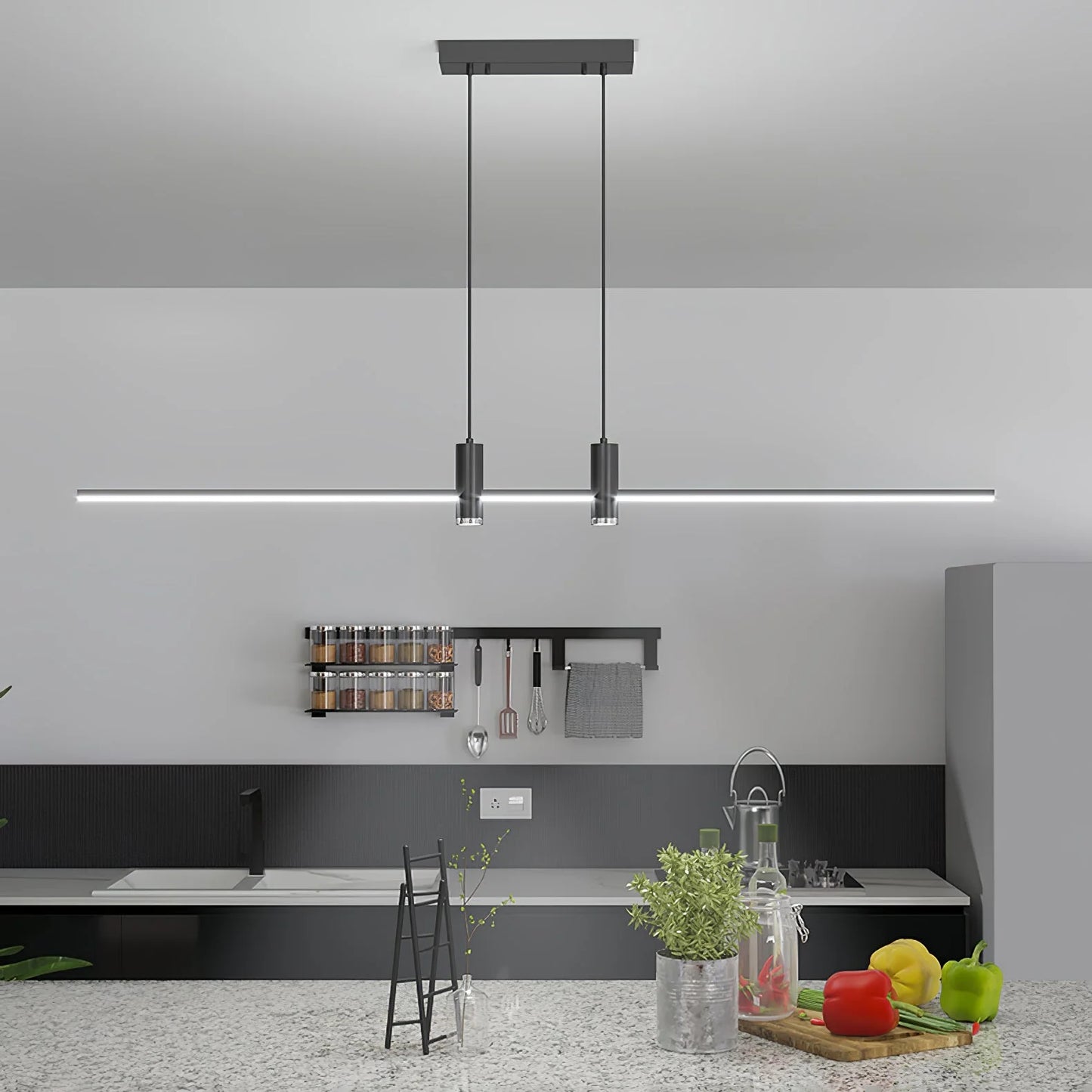 Selene Minimalist Metal Pendant Lamp