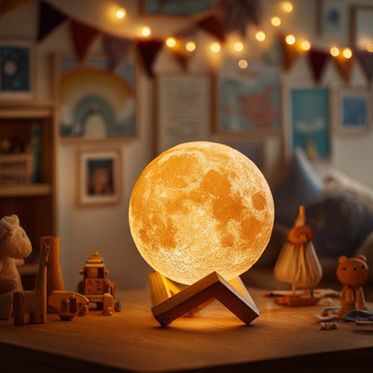 Twinkling Tree Moon Lamp by Casa Solaro™