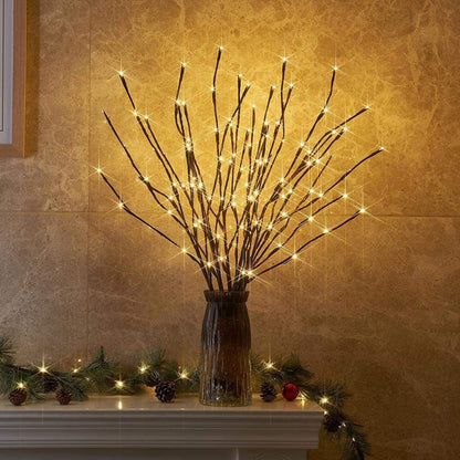 Twinkling Tree Willow Branch by Casa Solaro™