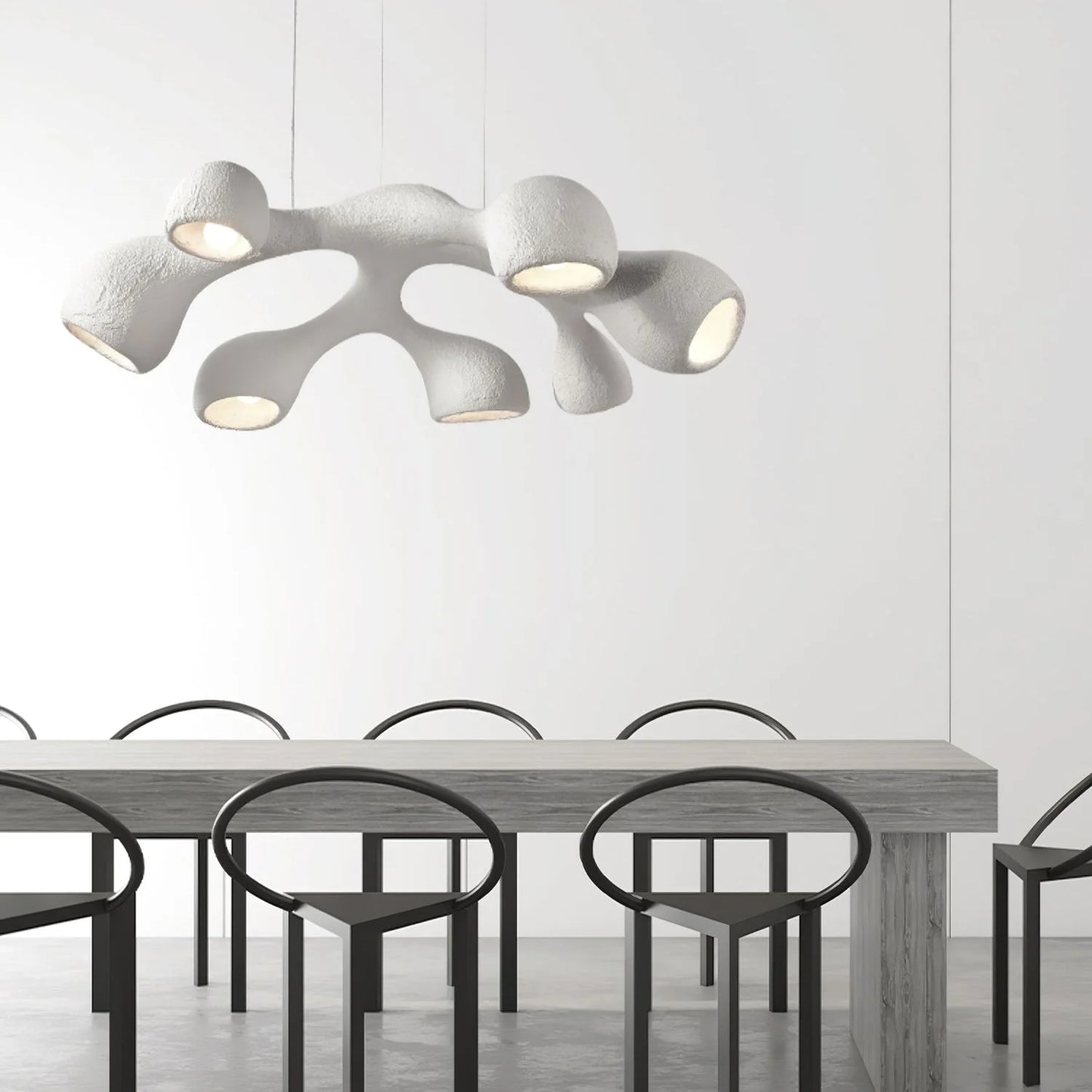 Delara Scandinavian Pendant Lamp made of Polystyrene