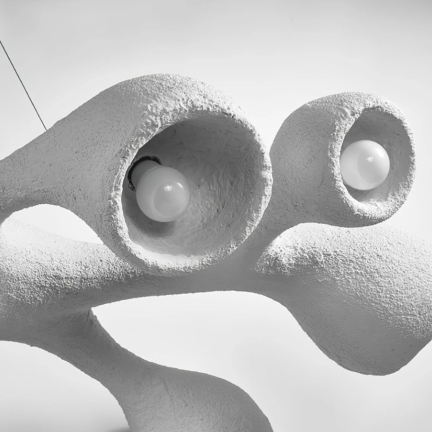 Delara Scandinavian Pendant Lamp made of Polystyrene