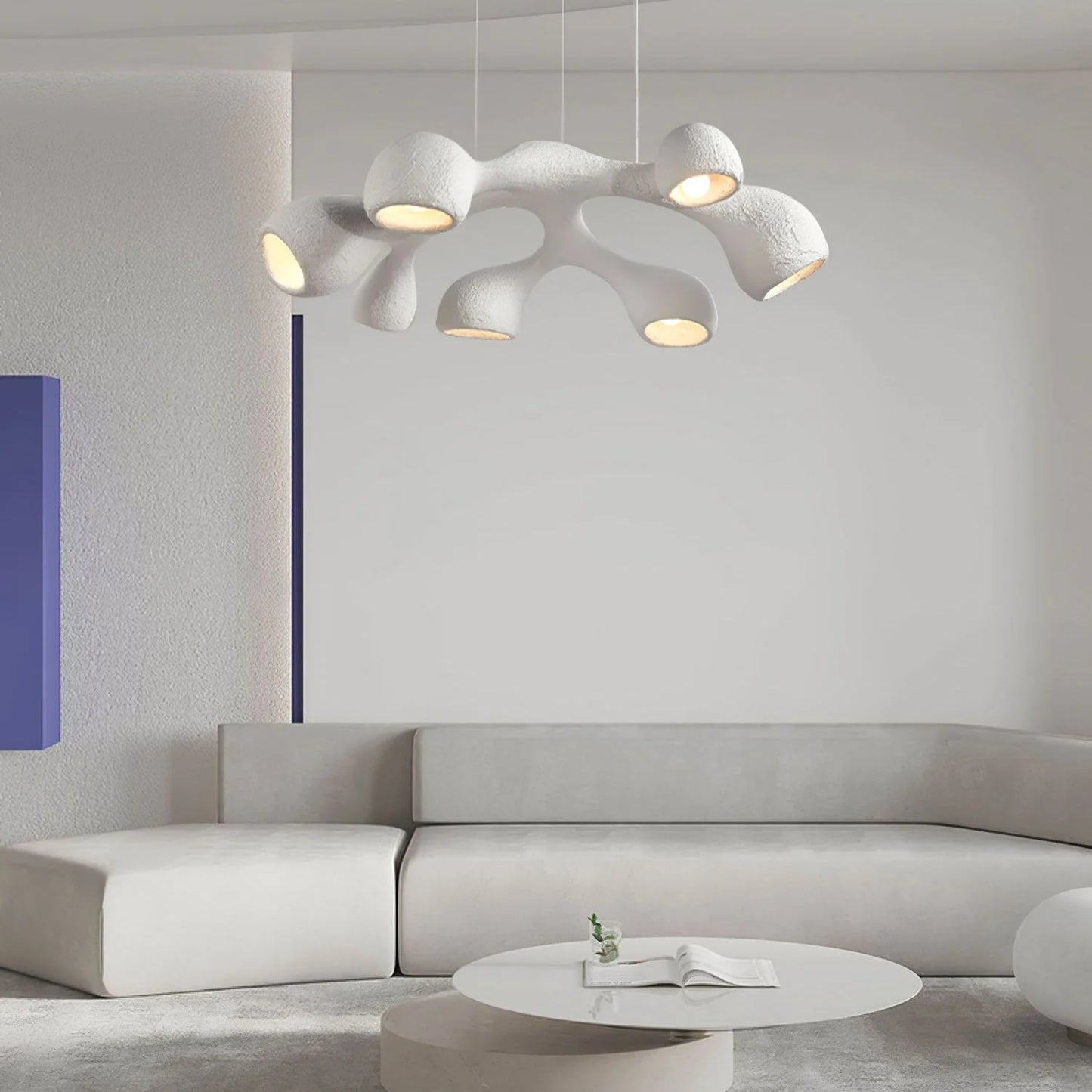 Delara Scandinavian Pendant Lamp made of Polystyrene