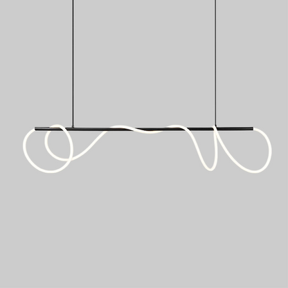 Delyra Linear Pendant Lamp for Above the Dining Table or Kitchen