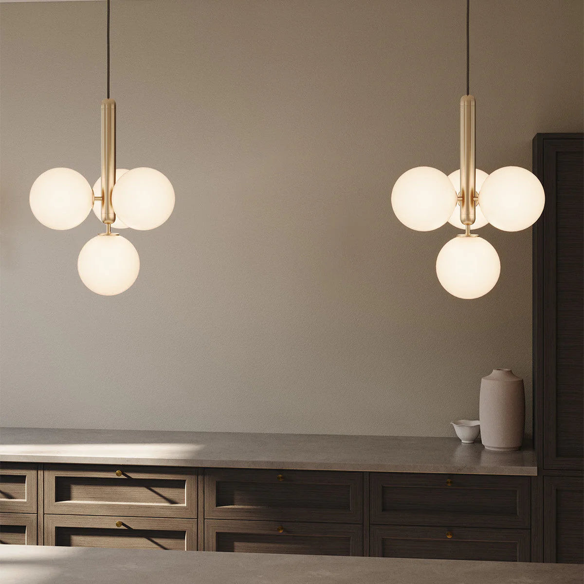 Aethera Modern Glass Pendant Lamp