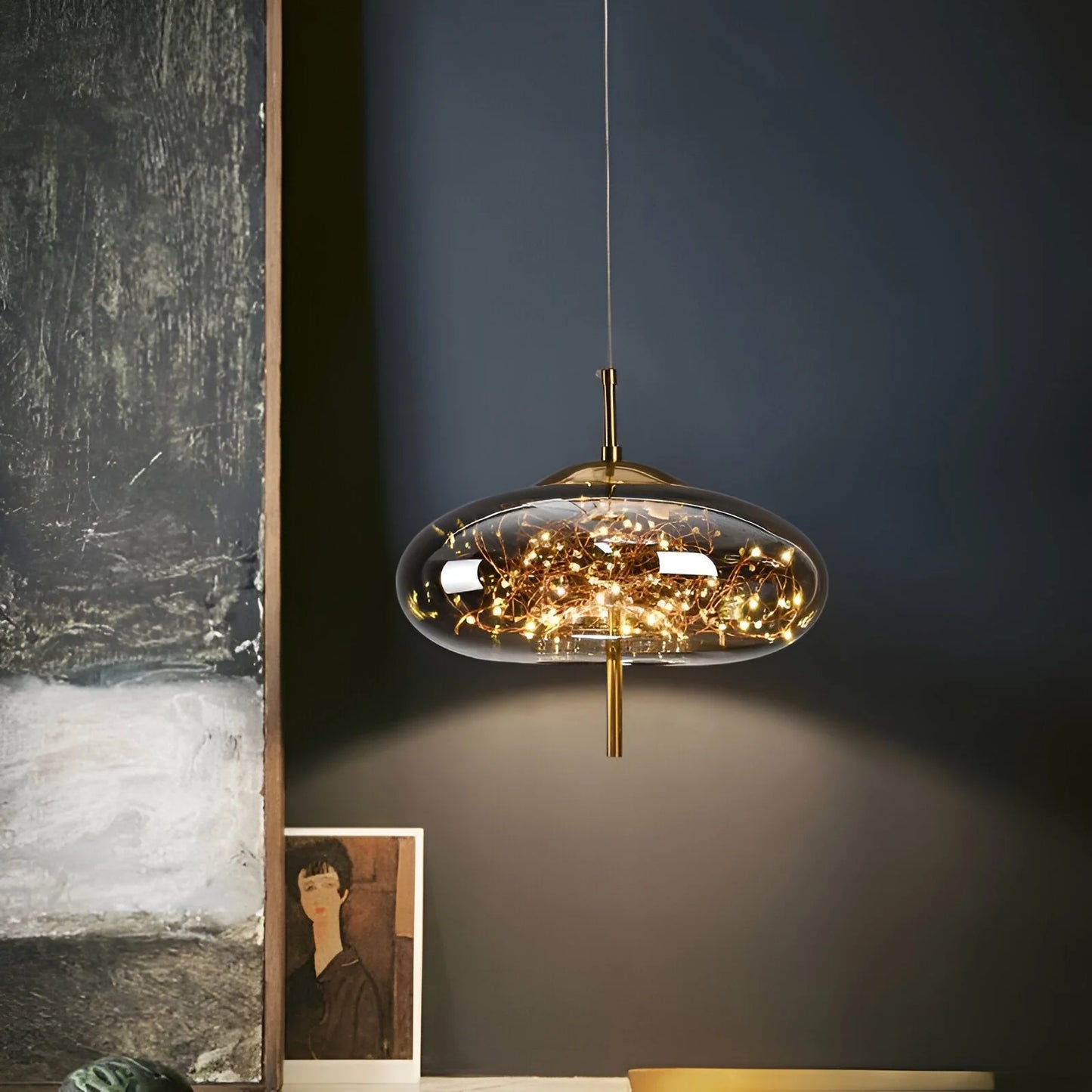 Aureth Glass Nordic Luxury Pendant Lamp