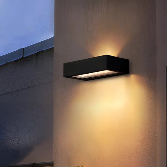 Solarae Modern Outdoor Wall Lamp with Sensor