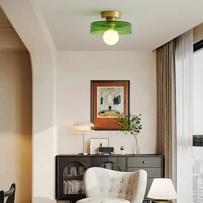 Velastra French Bauhaus-style ceiling lamp