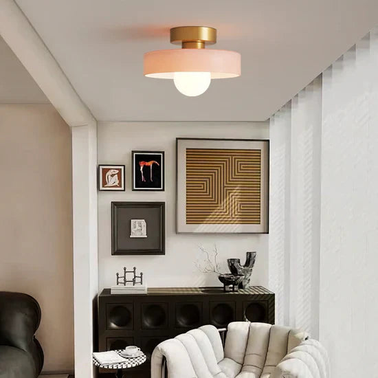 Velastra French Bauhaus-style ceiling lamp