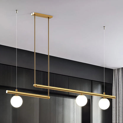 Altana Nordic Glass Linear Luxury Pendant Lamp