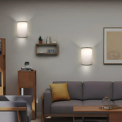Linen Glow Wall Lamp (Set of 2)