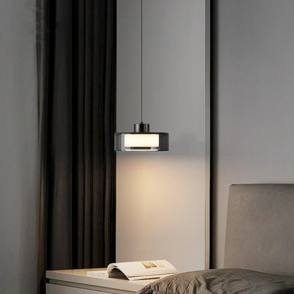 Zephyrella Italian Glass Pendant Lamp in Elegant Design