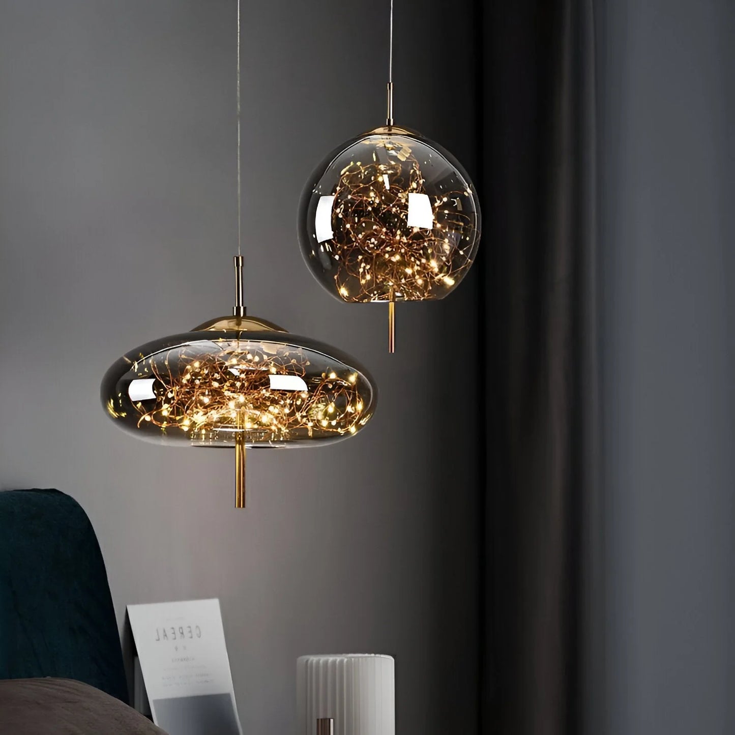 Aureth Glass Nordic Luxury Pendant Lamp