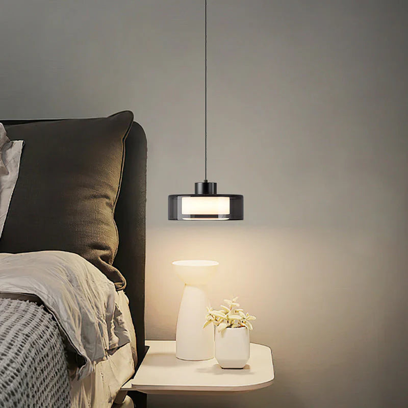 Zephyrella Italian Glass Pendant Lamp in Elegant Design
