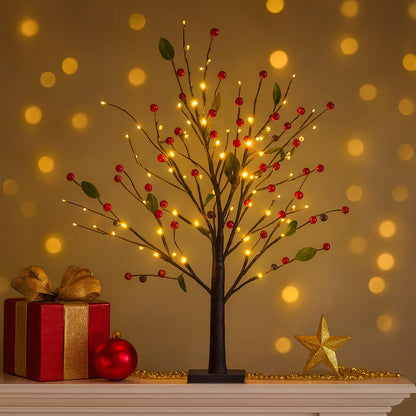 Twinkling Tree Glistening Garlands by Casa Solaro™