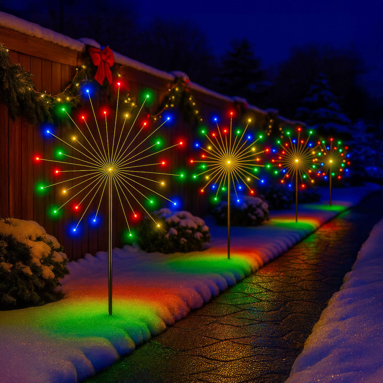 Twinkling Tree Rainbow Light by Casa Solaro™