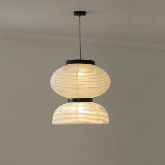 Illyra Paper Japandi Hanging Lamp