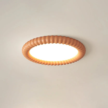 Aetheria Modern Ceiling Lamp with a Wavy Design