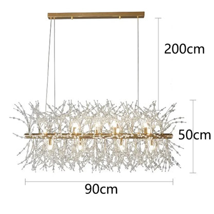 Thyrena LED Pendant Lamp for Living Room, Bedroom, and Dining Room