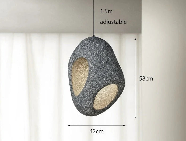 Thalira Modern Creative LED Pendant Lamp Wabi Sabi