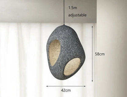 Thalira Modern Creative LED Pendant Lamp Wabi Sabi