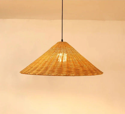 Aurethia Scandinavian LED Pendant Lamp Made of Bamboo