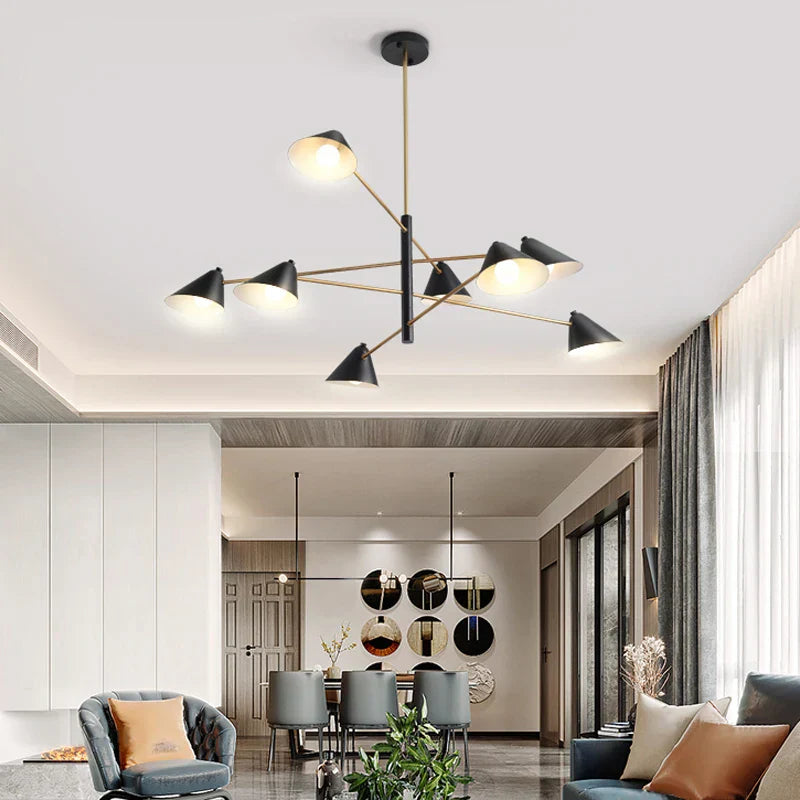 Caelina Scandinavian Art Pendant Lamp for Dining Room