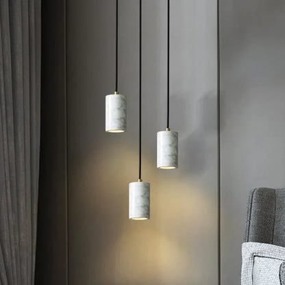 Velena Minimalist Marble LED Pendant Lamp