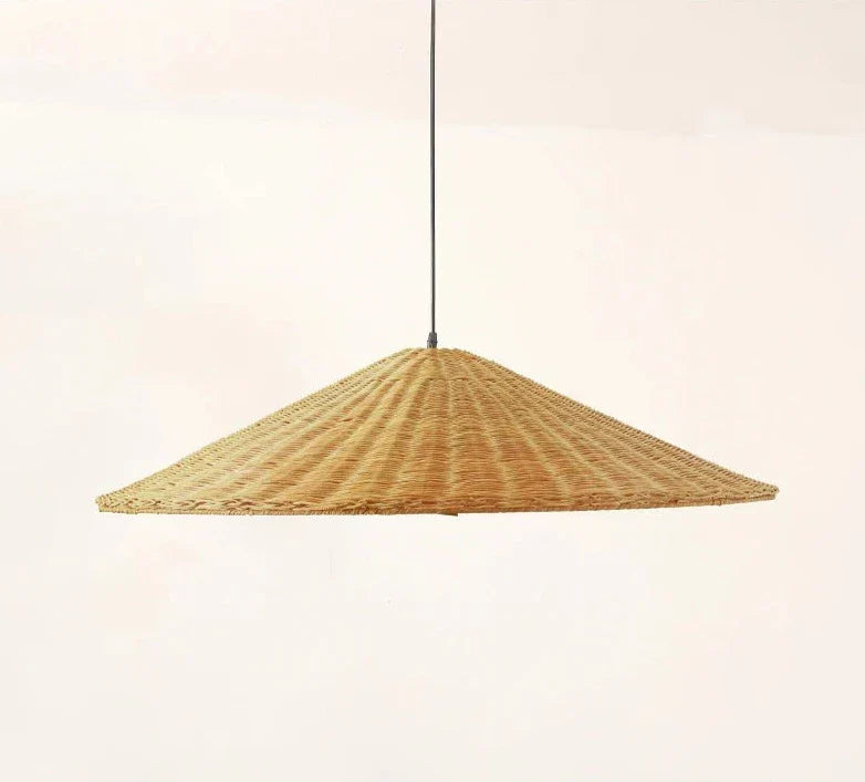 Aurethia Scandinavian LED Pendant Lamp Made of Bamboo