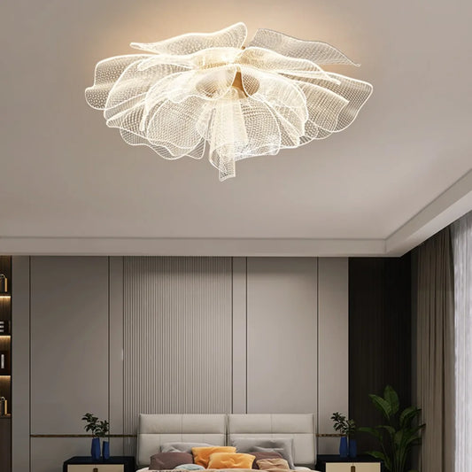 Caelora Flower LED Ceiling Light for Bedroom and Living Room