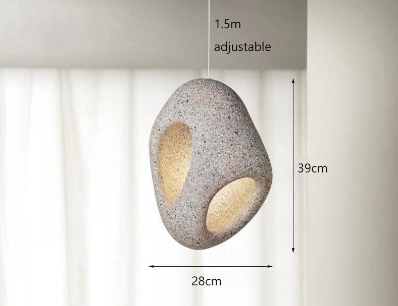 Thalira Modern Creative LED Pendant Lamp Wabi Sabi