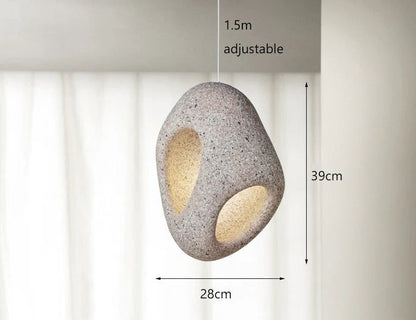 Thalira Modern Creative LED Pendant Lamp Wabi Sabi