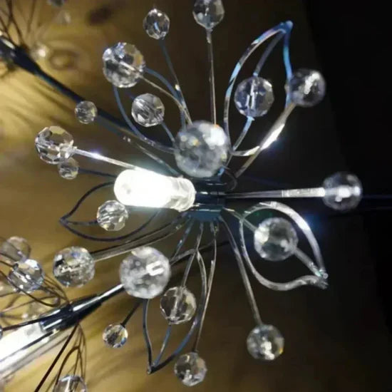 Lustrae Crystal Dandelion Wall Lamp