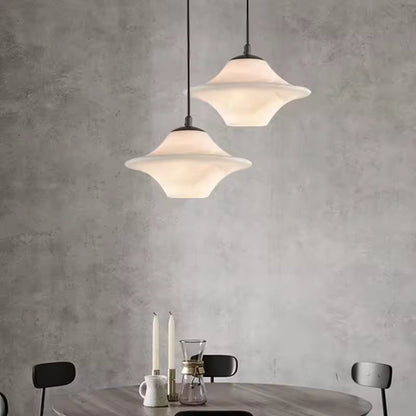 Zenithra Minimalist Pendant Lamp made of Natural Marble