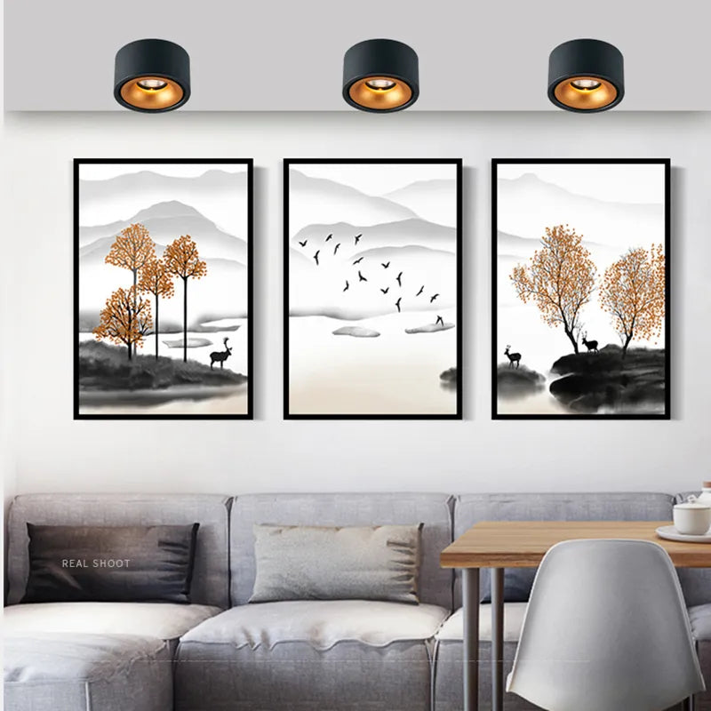 Helissa Glare-free LED ceiling spotlight 18W