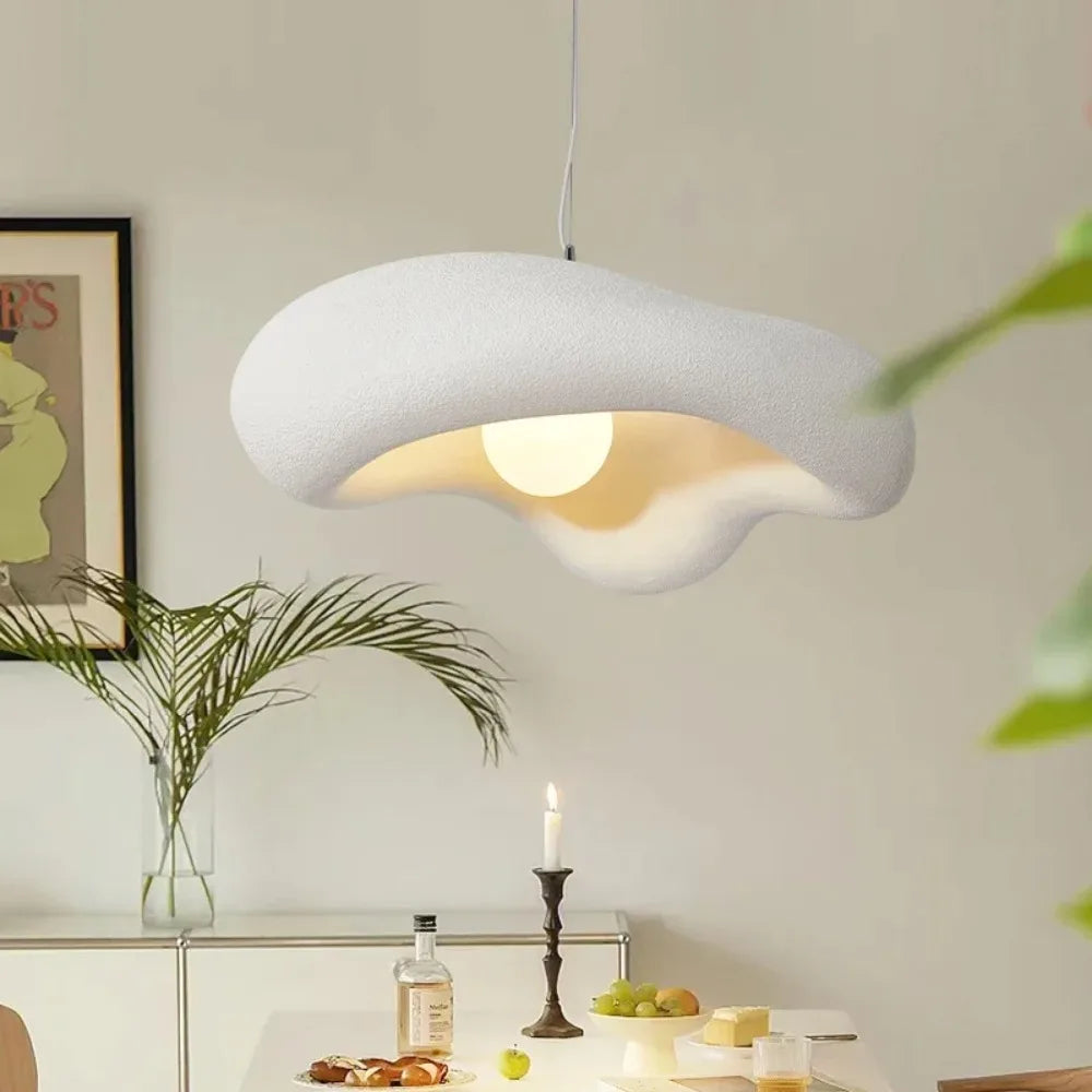 Melistara Wabi Sabi Nordic LED Pendant Lamp for Bedroom, Dining Table, and Café